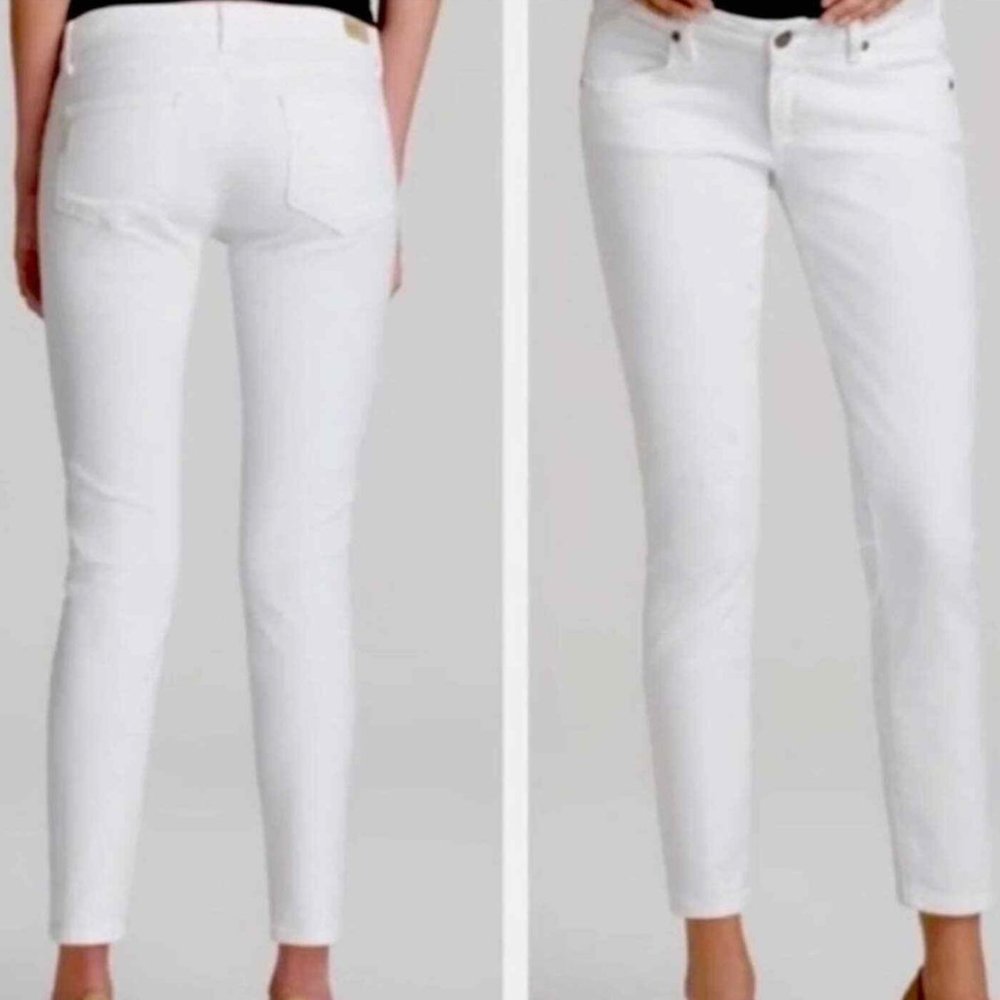 PAIGE White Jeans Kylie Crop Size 26